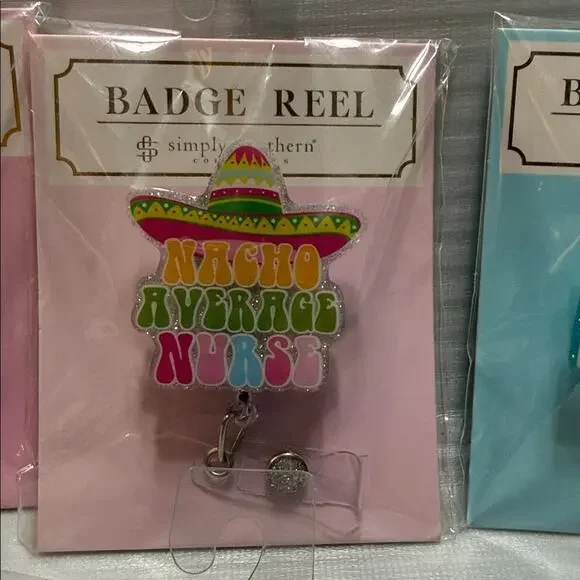 4 Simply Southern Badge reels. Features 'Hope Anchors the Soul' text. Love. - Picture 6 of 8